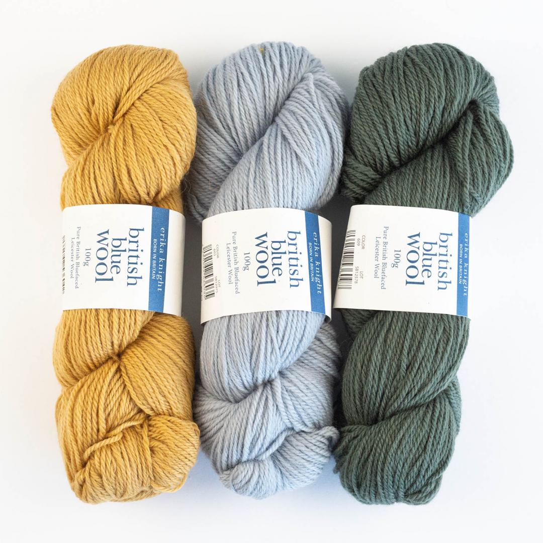 Erika Knight British Blue Wool 100 100g