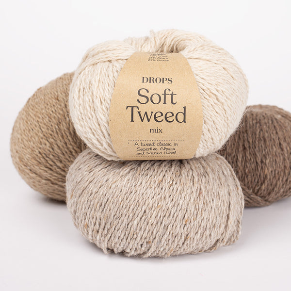 DROPS Soft Tweed Merino Alpaka