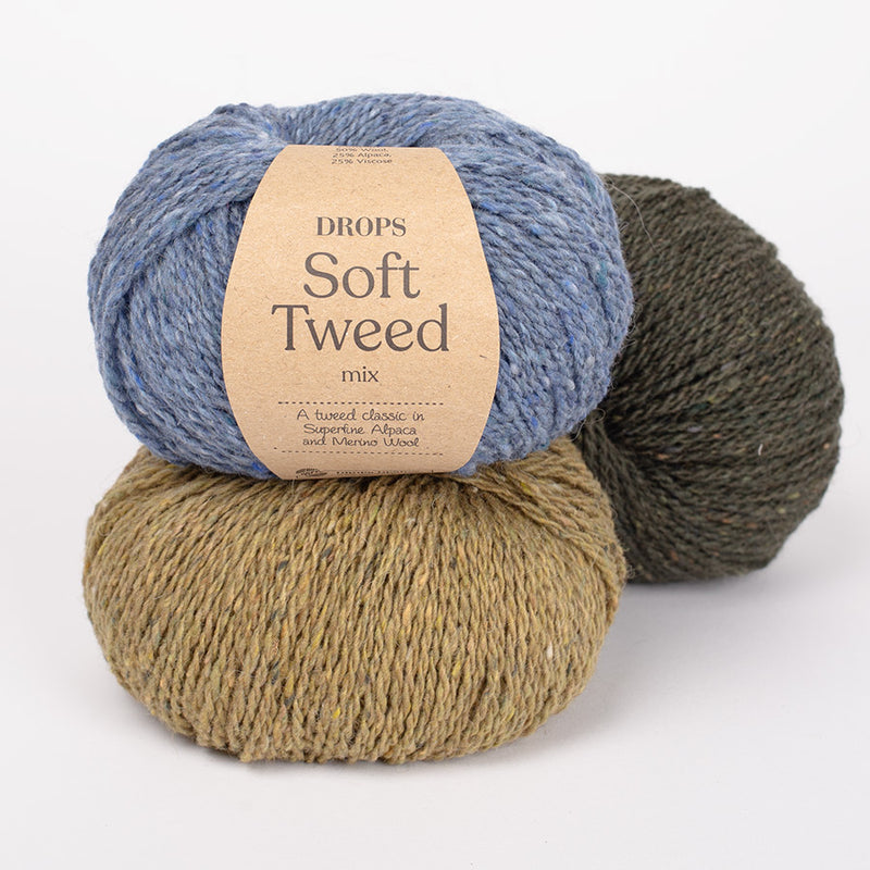 DROPS Soft Tweed Merino Alpaka