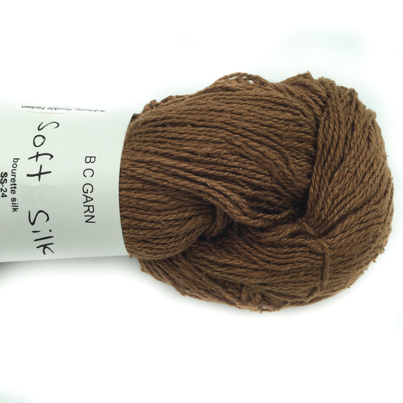 BC Garn Soft Silk 100g (kopi)