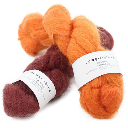 Fluffy Mohair Semi Solid 100g